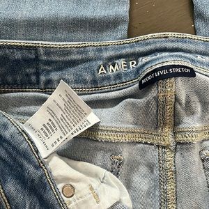 Light wash jeans